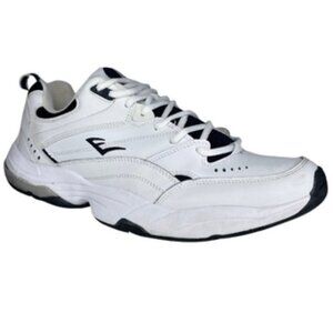 Everlast Sport Men's Louis White Court Lace-Up Athletic Shoes Size 12W Outdoors